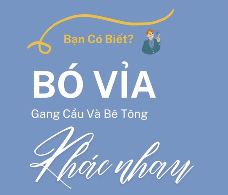 Bó Vỉa Gang Cầu Và Bó Vỉa Bê Tông Khác Nhau Như Thế Nào